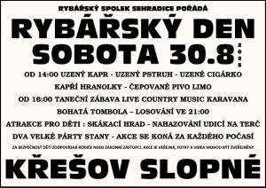 Rybářské akce a zábava pro rodiny